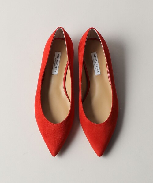 ODETTE E ODILE パンプス ベーシックポインテッド フラット20