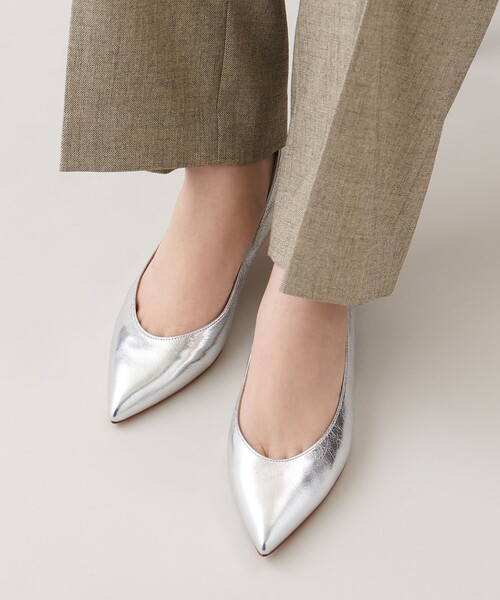 ODETTE E ODILE パンプス ベーシックポインテッド フラット20