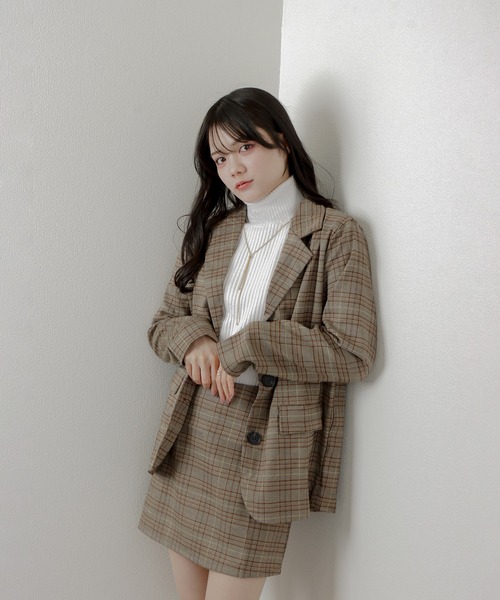 ≪美品≫ ローチェ 上下セット Mサイズ ☆予約商品☆【11月上旬入荷予定】【XSサイズあり】チェック柄