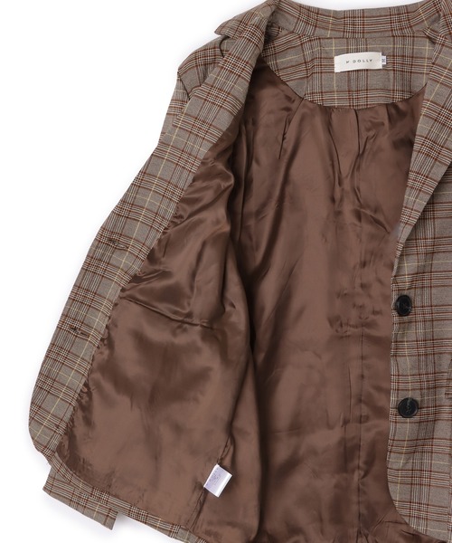HILTON レディースセットアップ スリーピース グレー チェック M 特集/HILTON/スーツ| スーツ・オーダースーツなら洋服の青山