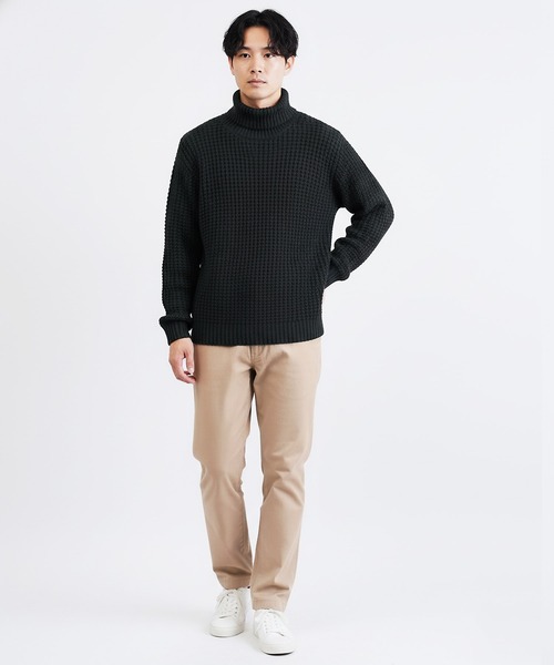 JIGGYS SHOP(ジギーズショップ) セーター ニット ビッグワッフル編み JIGGYS SHOP(ジギーズショップ) セーター ニット ビッグワッフル編み