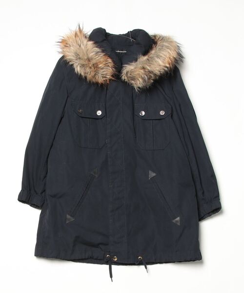 mercibeaucoup,（メルシーボークー） コート 01 ネイビー レディース