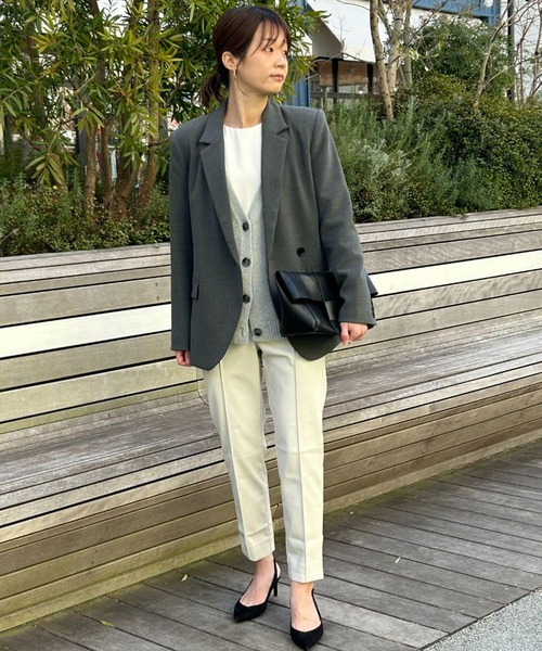 「BANANA REPUBLIC FACTORY STORE」 半袖ブラウス S ホワイト レディース_画像8