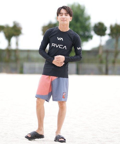 RVCA ラッシュガード RVCA/ルーカ UVケアラッシュガード 長袖