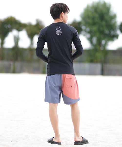 【RC25SS363】RVCA メンズラッシュガード BF041880 RVCA ラッシュガード RVCA/ルーカ UVケアラッシュガード 長袖