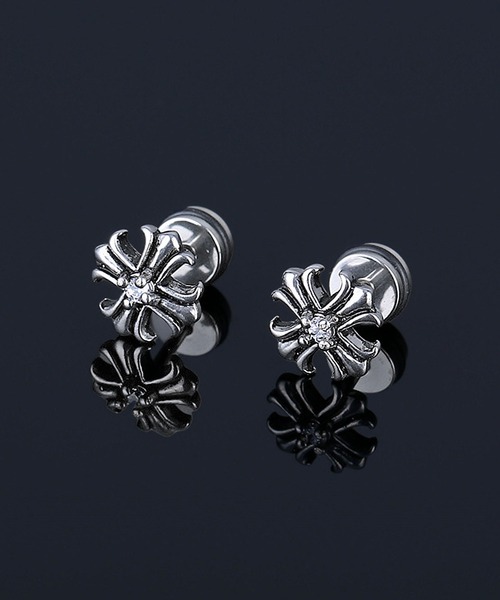 SBG by 7JEWELRY ピアス SBG ゴシッククロスピアス 片耳 メンズ