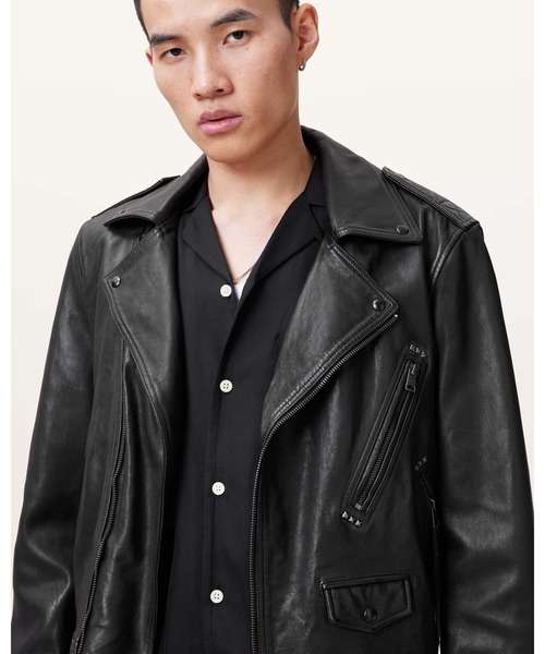 ALLSAINTS/ライダースジャケット ALLSAINTS 革ジャン ライダース RONNET LEATHER BIKER JACKET