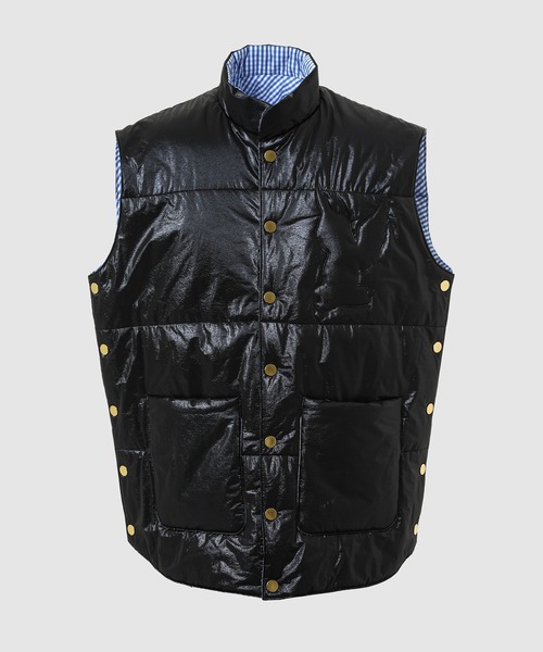 MASU ベスト ジレ REVERSIBLE PADDED VEST メンズ レディース