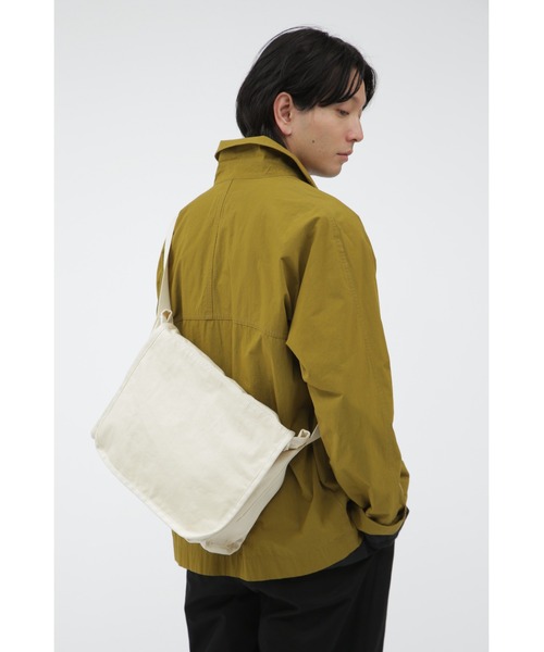 MHL. ショルダーバッグ バッグ WASHED COTTON DRILL レディース