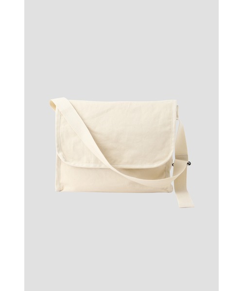 MHL. ショルダーバッグ　2023AW MHL. ショルダーバッグ バッグ WASHED COTTON DRILL レディース