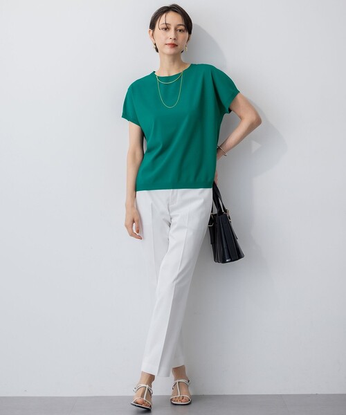 23区 ニット セーター 「新色追加/洗える」レーヨンポリエステル