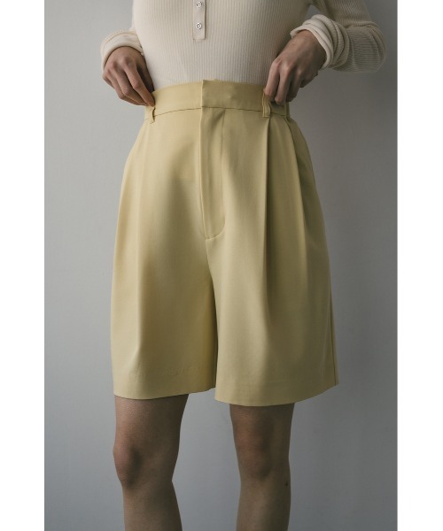 DEUX MI / タックショートパンツ STYLEMIXER パンツ イージー2タックショートパンツ レディース