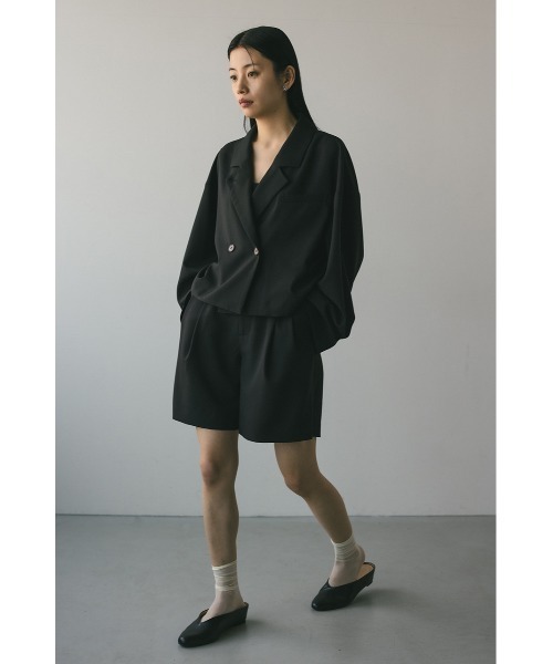 STYLEMIXER（スタイルミキサー） パンツ イージー2タックショート