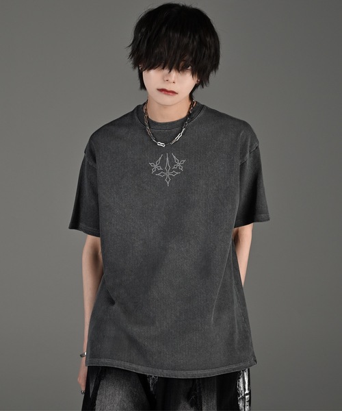 ☆送料関税込☆STONE ロゴ入り 半袖 Tシャツ☆超人気☆ ADRER tシャツ heavy weight graphic / line stone T shirt