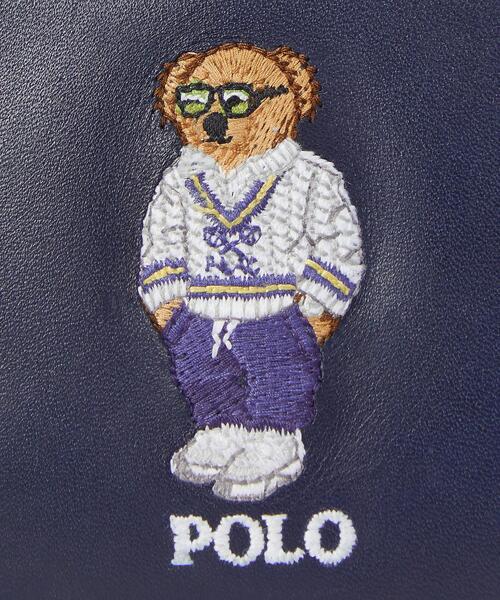 【POLO RALPH LAUREN】Polo ベア レザー カード ケース Polo ベア レザー カード ケース | ラルフ ローレン公式