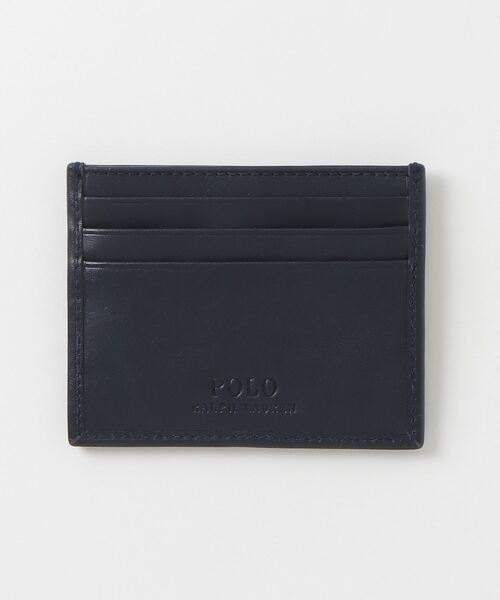 【Polo Ralph Lauren】ポロ ベア カード ホルダー ケース レザー Polo ベア レザー ジップ カード ケース(506028746) | POLO