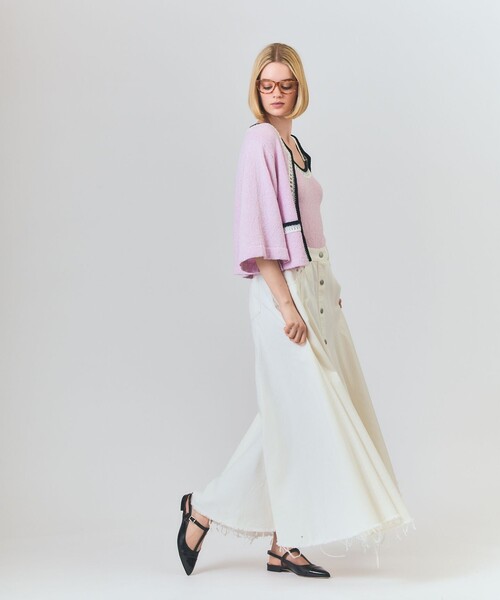 GRACE CLASS デニムスカート サーキュラーデニムスカート : ZOZOTOWN