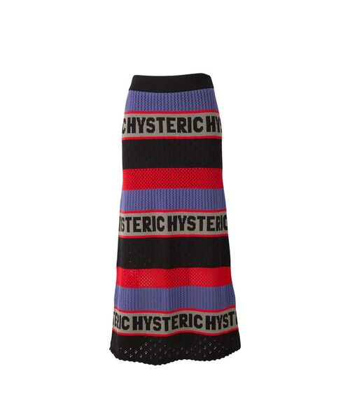 hysteric glamour LOGOボーダー スカート HYSTERIC GLAMOUR スカート LOGOボーダー : ZOZOTOWN Yahoo!店