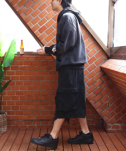 8（eight） カーゴパンツ クラッシュカーゴショーツ メンズ