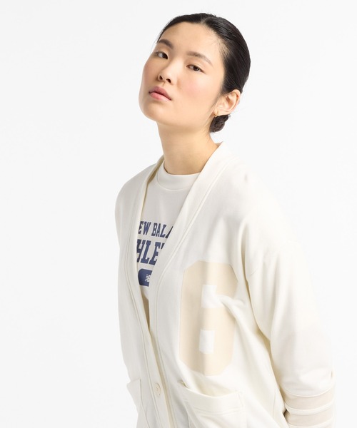 New Balance カーディガン Coastal ライトフレンチテリー