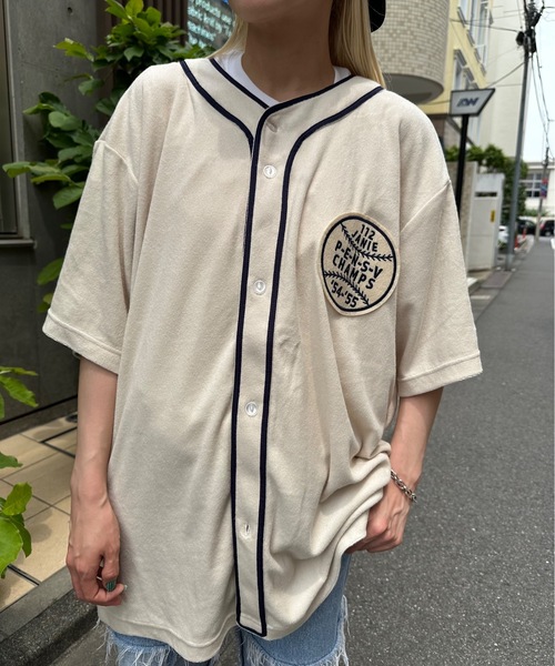 ブラウス シャツ HOUSTON / PILE BB SHIRT / 41231 レディース メンズ