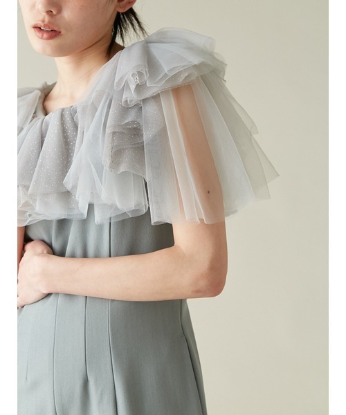 LILY BROWN ワンピース ボレロセットコンビネゾン : ZOZOTOWN