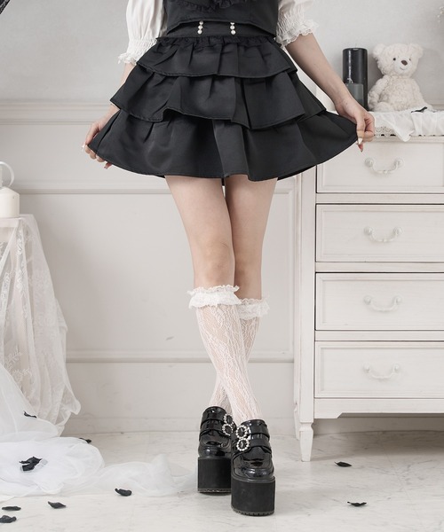 Pal elfy スカート パールティアードスカートセット : ZOZOTOWN Yahoo