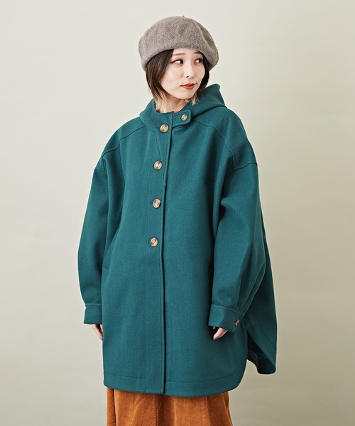 【値下げしました】未使用　cube sugar キューブシュガー　ライナー　モッズコート　コート CUBE SUGAR（キューブシュガー） コート M グリーン レディース