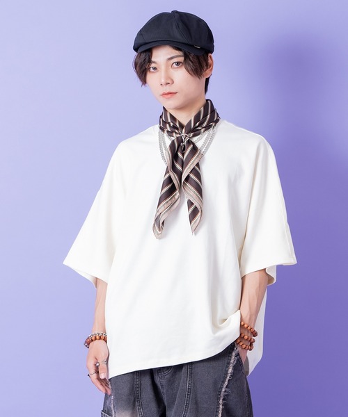 tシャツ a.p.o.v. オーバーサイズスウェットドルマンTシャツ メンズ