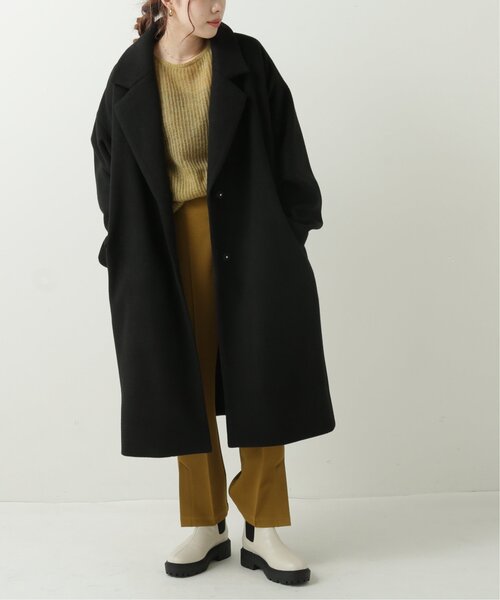 「RAY CASSIN」 チェスターコート FREE パープル レディース_画像2