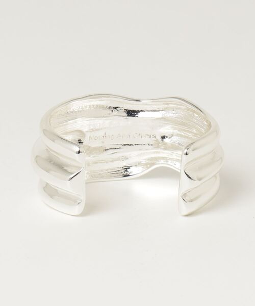 【新品】 Nothing And Others ウェーブライン バングル Nothing And Others バングル 「Nothing Others/ナッシング