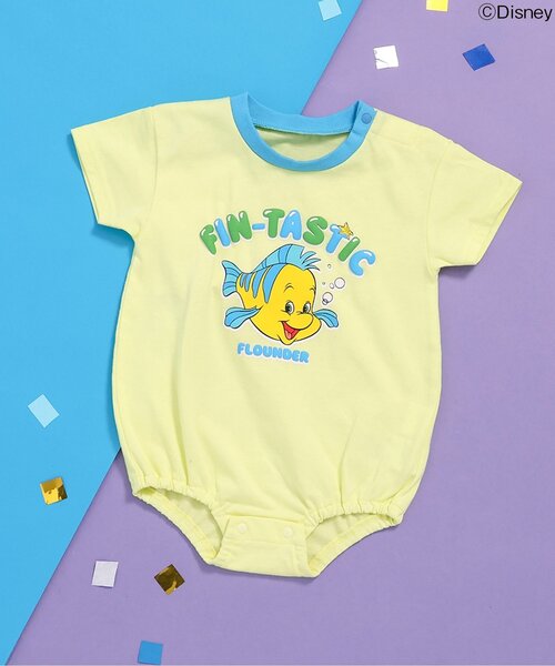 新品未使用90cm baby Dior イエロー ストライプロンパース chil2 在庫処分 長袖 ツーウェイ ロンパース カバーオール ベビー服