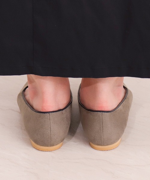 [artemis by DIANA] Flat туфли-лодочки 22.5cm серый женский 