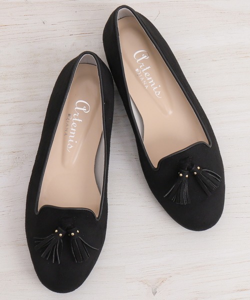 [artemis by DIANA] Flat туфли-лодочки 22.5cm серый женский 