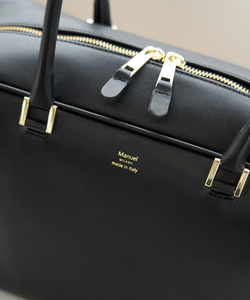 IENA ボストンバッグ Manuel MILANO/マニュエルミラノ LEATHER