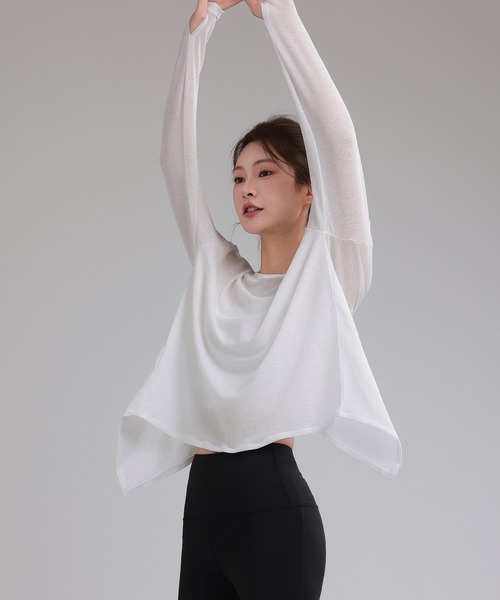 バックスリットトップス シアーバックスリットトップス | CASA FLINE (Women)/カーサ