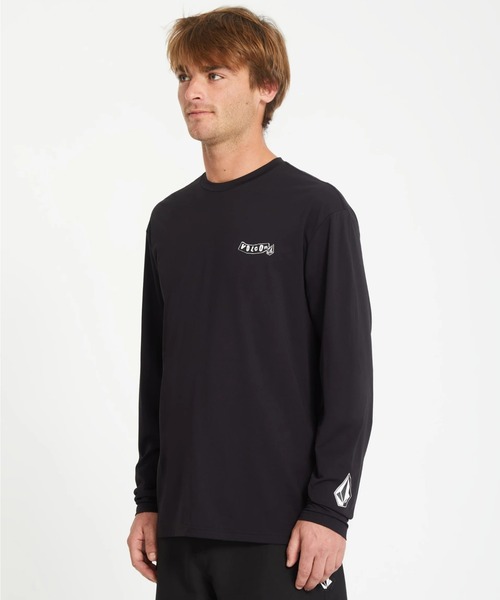 【新品】定価9680円 VOLCOM メンズ 長袖 ラッシュガード パーカー VOLCOM ボルコム メンズ ラッシュガード ジップアップ パーカー