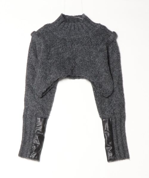 Ezick 「Ezick」 長袖ニット FREE グレー レディース : ZOZOTOWN Yahoo