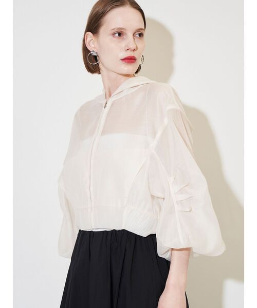 ELENDEEK（エレンディーク） ブルゾン アウター フーディーシアー