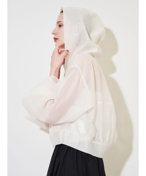 ELENDEEK（エレンディーク） ブルゾン アウター フーディーシアー