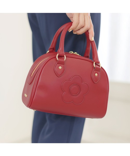 マリークヮント　ボストン＆ショルダーバッグ デイジークラシカル ミニボストン（ボストンバッグ）｜MARY