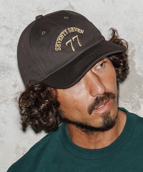 seventy seven キャップ 帽子 mko13166-embroidery 6 panel cap(25W