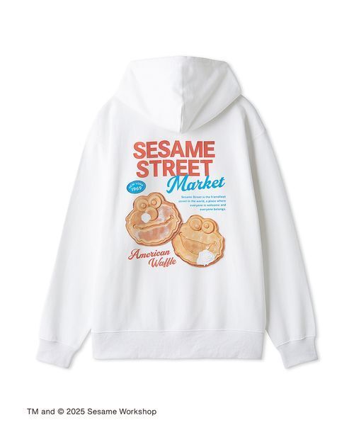 SESAME STREET（セサミストリート） パーカー 「CAFE SWEETS」「UNISEX