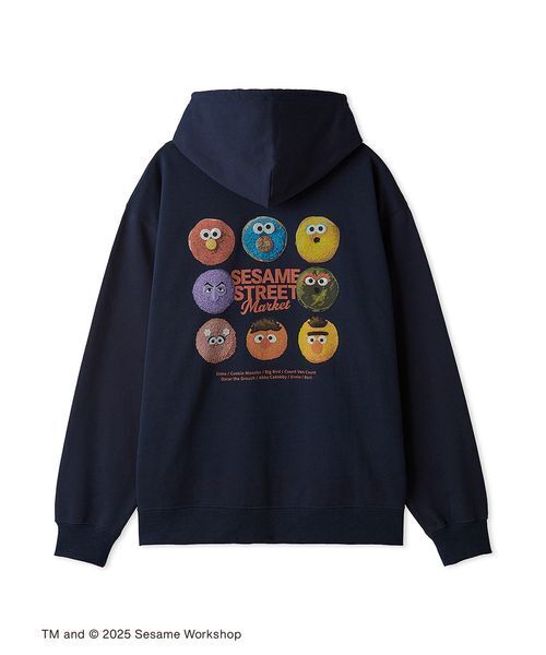 SESAME STREET（セサミストリート） パーカー 「CAFE SWEETS」「UNISEX