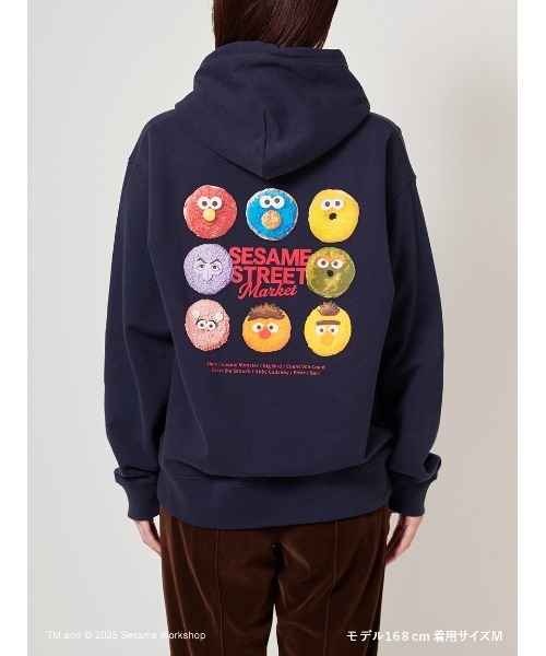 SESAME STREET（セサミストリート） パーカー 「CAFE SWEETS」「UNISEX