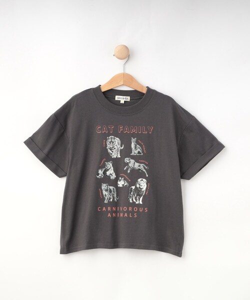 SHOO・LA・RUE（シューラルー） tシャツ 「100-120cm」猛獣恐竜フォト