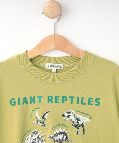 SHOO・LA・RUE（シューラルー） tシャツ 「100-120cm」猛獣恐竜フォト