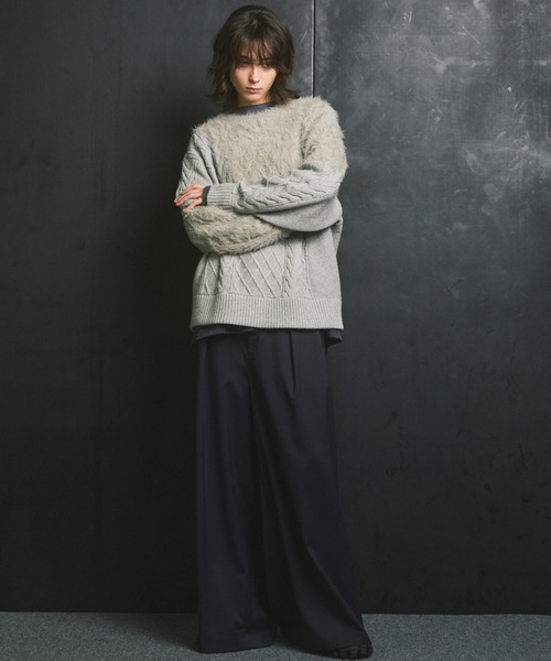 MAISON SPECIAL（メゾンスペシャル） セーター ニット 「UNISEX」Cable