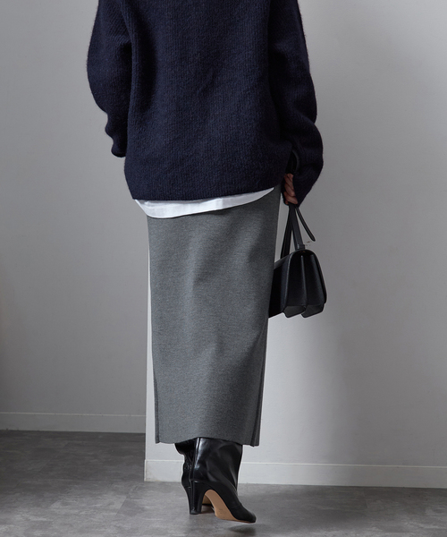 VERMEIL par iena（ヴェルメイユパーイエナ） スカート wool knit