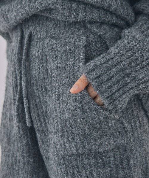 Unblend パンツ 「Unblend」ニットショートパンツ「セットアップ対応